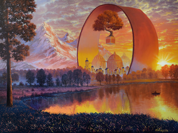 City Of The Ring. Sunset