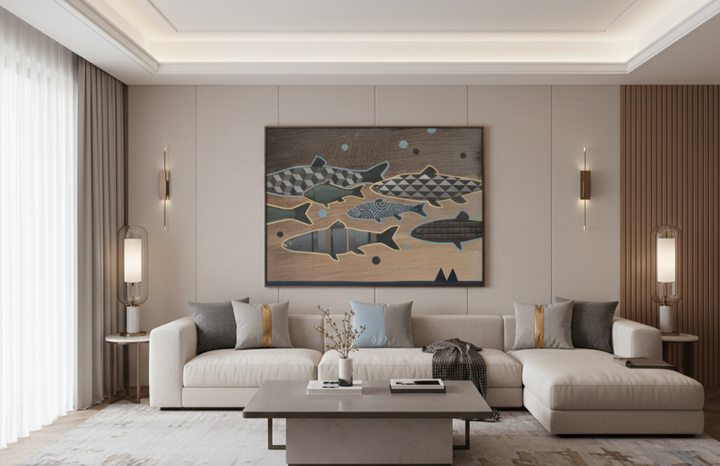 Goldfish Under the Ice