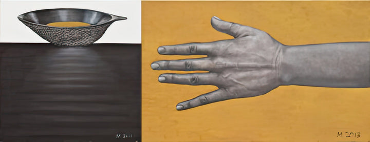 Gold Fever Diptych