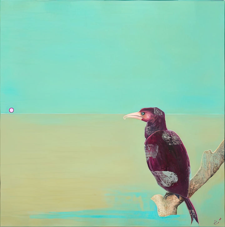 Purple Evening Bird