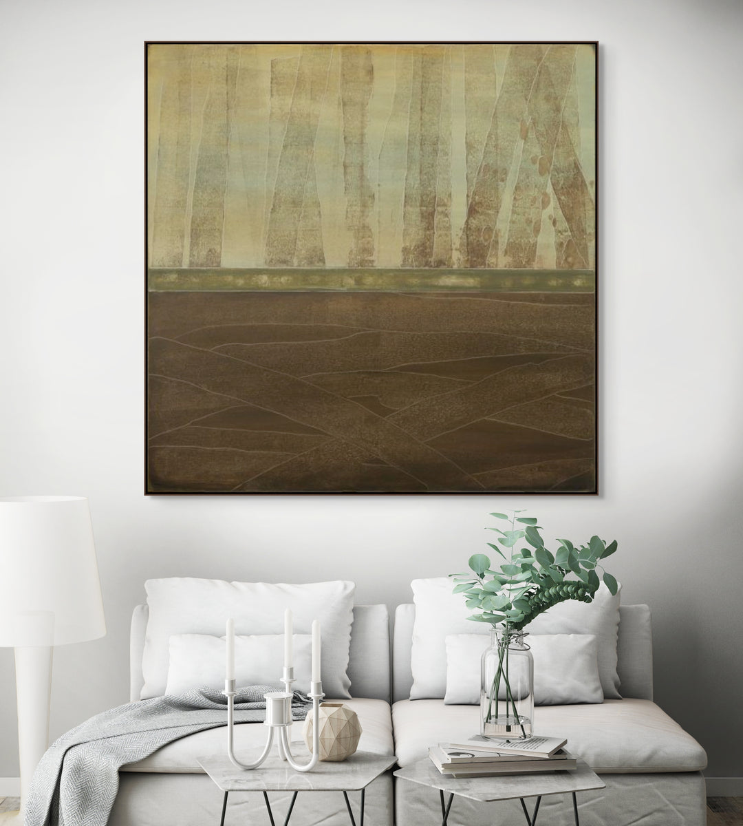 Forest In Winter Diptych I