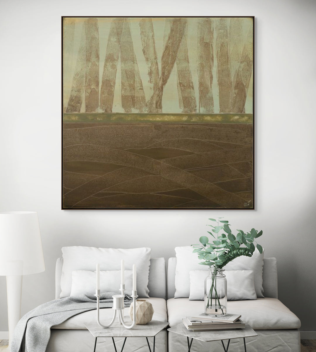 Forest In Winter Diptych II