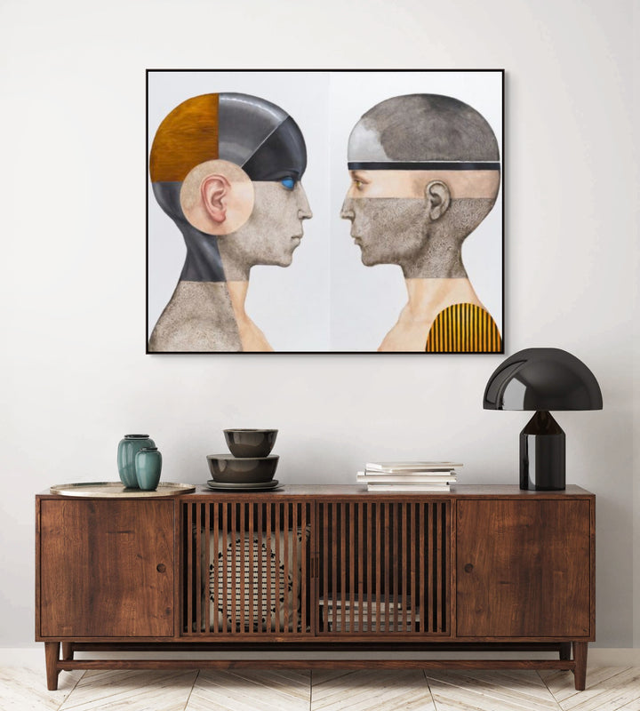 Conversation Diptych