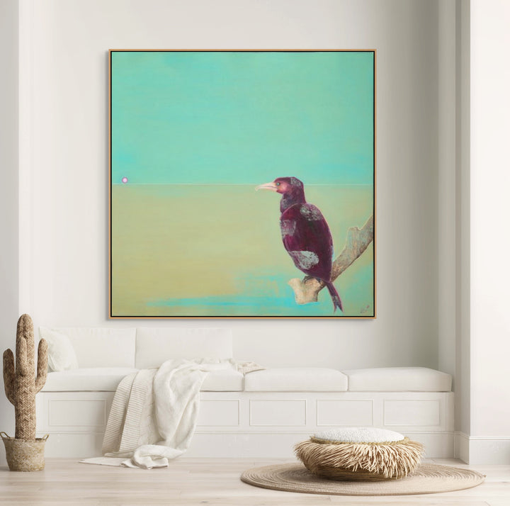 Purple Evening Bird