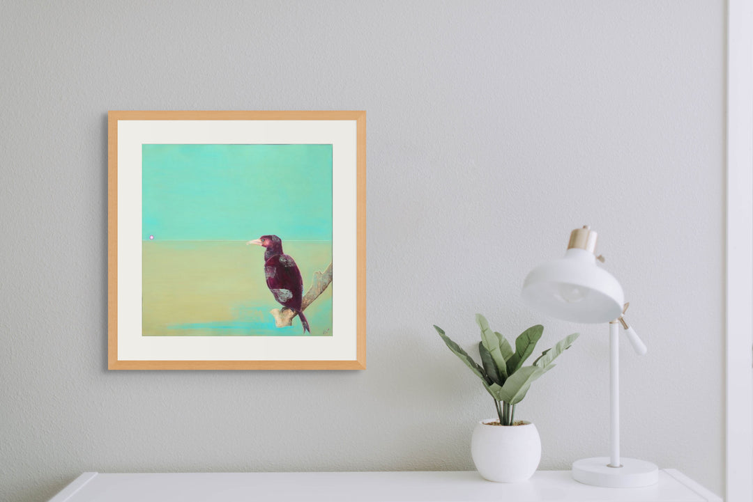 Purple Evening Bird